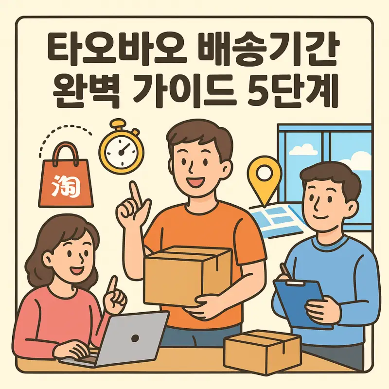 타오바오 배송기간을 5단계로 설명하는 해외직구 완벽 가이드 썸네일