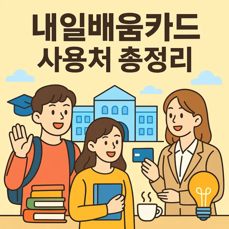 내일배움카드 사용처 5가지를 정리한 직업훈련 지원 정책 안내 썸네일