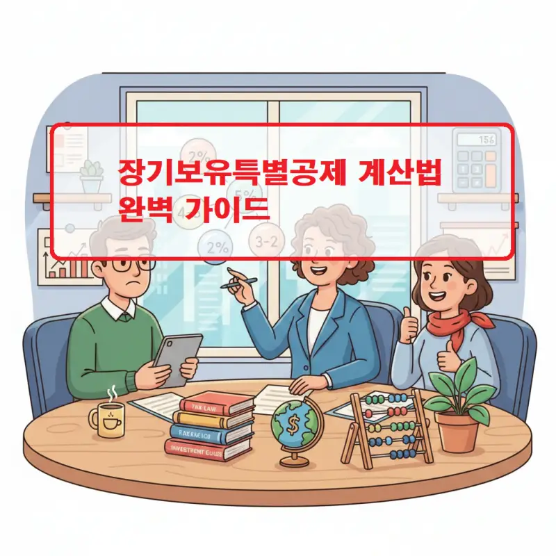 장기보유특별공제 계산법을 단계별로 설명하는 부동산 세금 가이드 썸네일