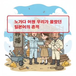 노가다 어원과 일본어 유래를 설명하는 언어 역사 정보 썸네일