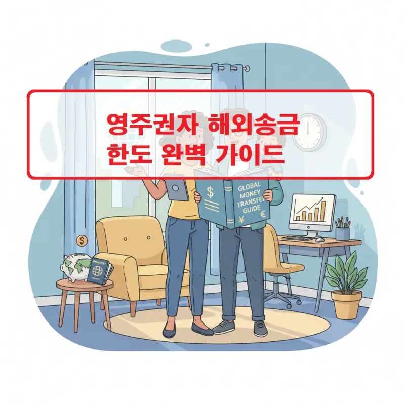 영주권자 해외송금 한도와 신고 절차를 안내하는 금융 정보 썸네일
