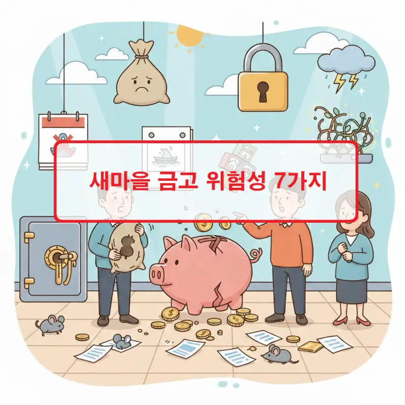 새마을 금고 위험성 7가지를 정리한 금융 안전 정보 가이드 썸네일