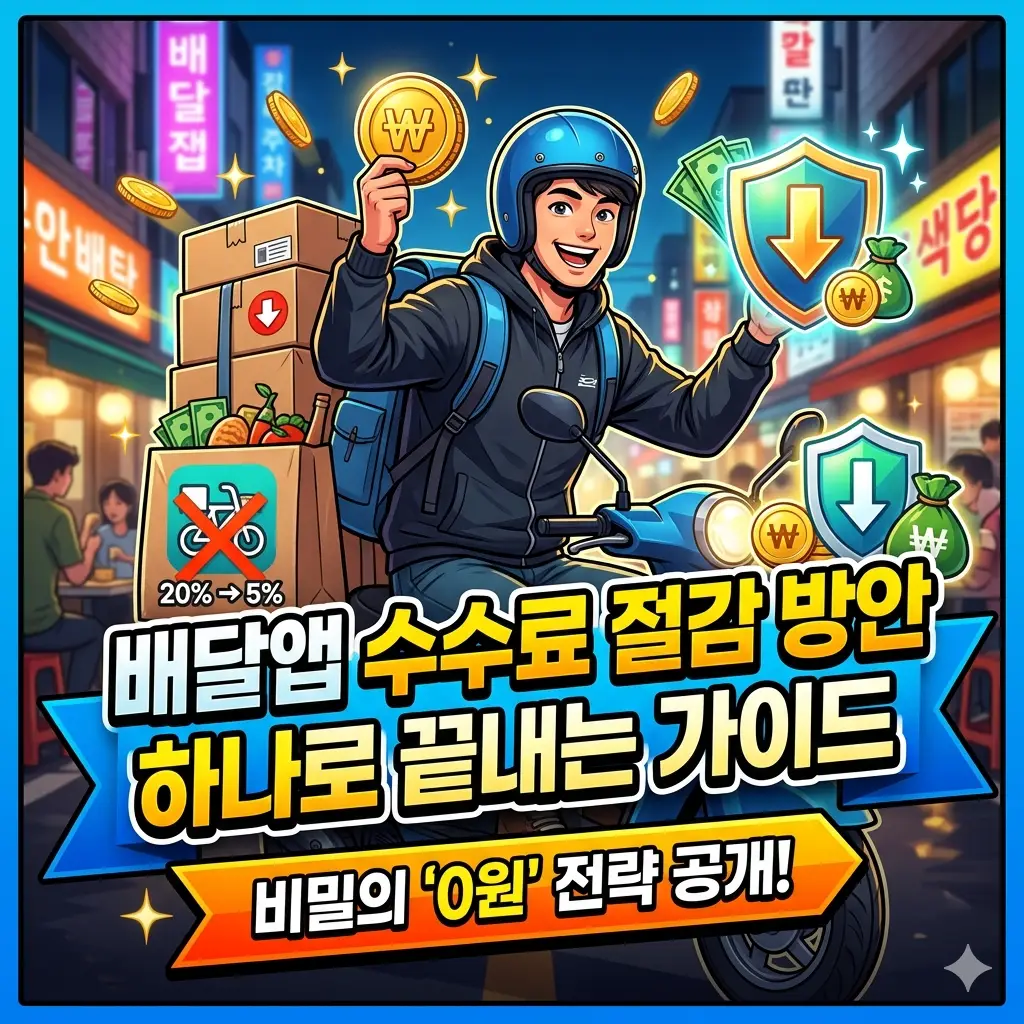 배달앱 수수료 절감 방안을 한눈에 정리한 소상공인 비용 절약 가이드 썸네일